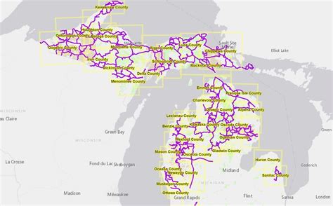 Michigan snowmobile trail report - Friday March 8th, 2024 - 10:25 pm. WEATHER UPDATE via US National Weather Service Marquette Michigan >> A brief rain-snow mix could brush areas in the south and east before lake effect snow showers develop in north-northwest wind snow belts overnight. 1-2" of snow is possible for locals east of Munising.
